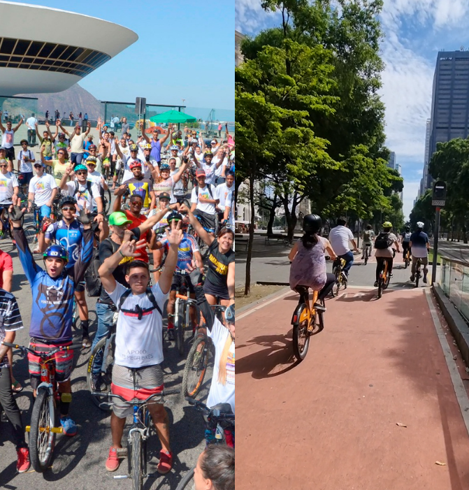 Eventos e ciclovia